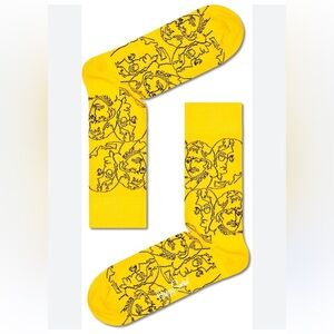 NWT The Beatles Graphic Happy Socks